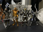 "So Rangers, you think you're the only ones who can summon old weapons from your vault, we have our own collection too."