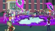 Huge hole in the ground to Canterlot EG3.png (1.02 MB) Wondercolts and Shadowbolts saw a rift to Canterlot