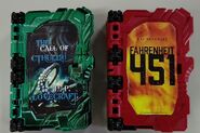 Call of Cthulhu Wonder Ride Book and Fahrenheit 451 Wonder Ride Book