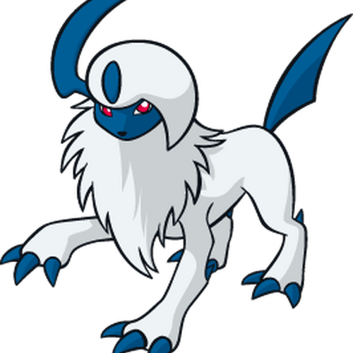 mega absol coloring pages