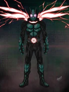 Kamen Rider 00 Overheat Mode