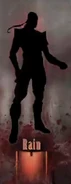 Rain silhouette