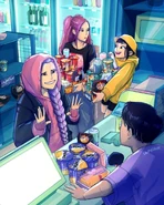 Rumi Ramen, Mira Ramen and Zoey Ramen