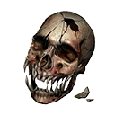 Mileena's skull