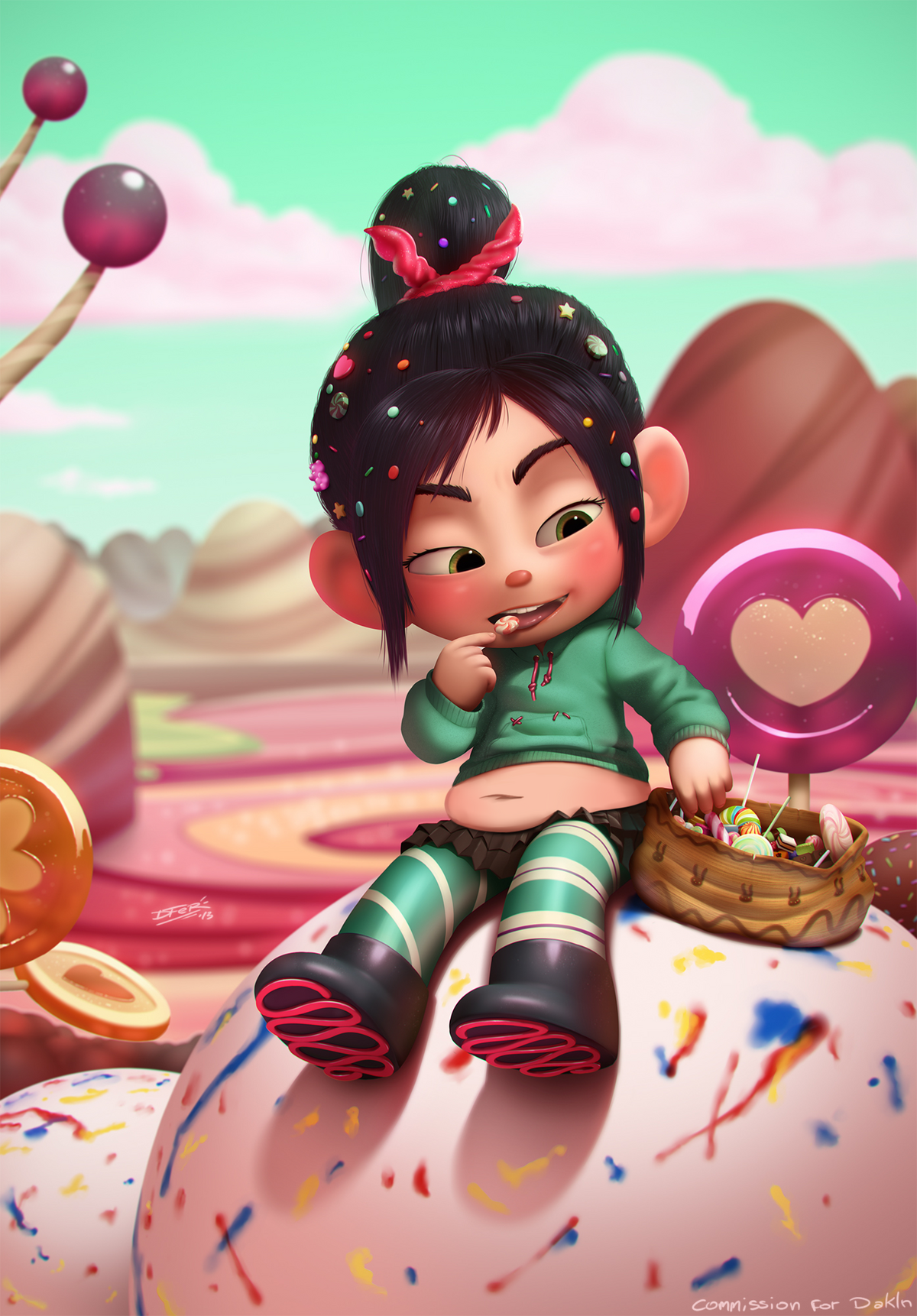 My Cartoon Heroes: Vanellope Von Schweetz – TT's Book Stuff (etc.)