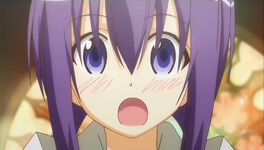 Nodoka discovers about Mio's shy and timid personality.