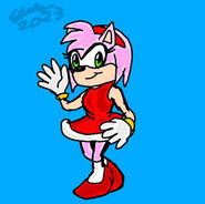 Amy Rose by 80sFan