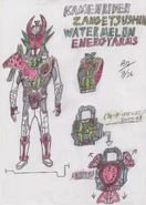Kamen Rider Zangetsu Shin Watermelon Energy Arms