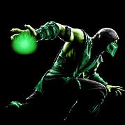 Modern Reptile with energy ball