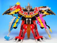 Dino Charge Megazord: Tri-Ankylo-Ptera Formation