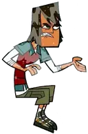 Noah covered in milk.