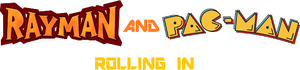 Rayman and Pac-Man Rolling In logo