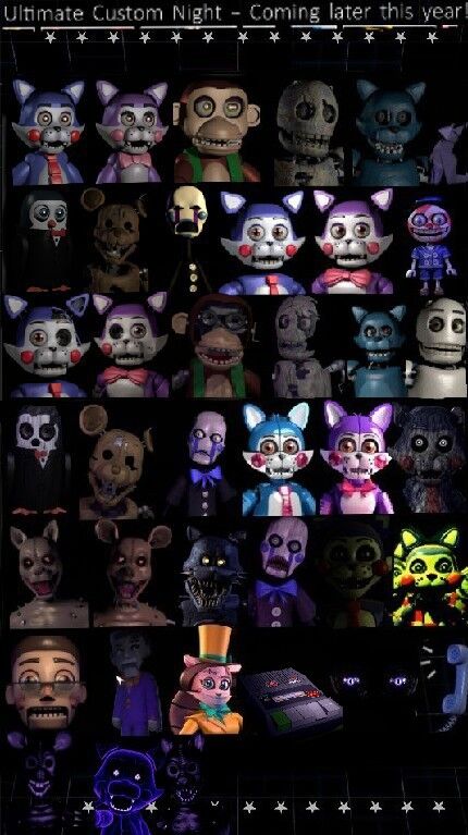 Five Nights at Candy's X Ultimate Custom Night 