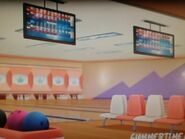 Bowling at Retro Strike