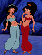 Princess Jasmine and Genie Jasmine