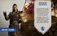 Shang's unofficial bio