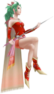 Terra in green hair (Dissidia)