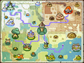 Hyrule map in Spirit Tracks