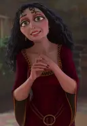 Mother Gothel as the Old Hag