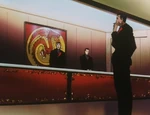 Lobby of Red Dragons' HQ