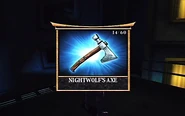 Nightwolf's axe