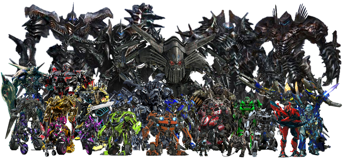transformers all of them
