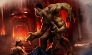 Goro defeating the Great Kung Lao