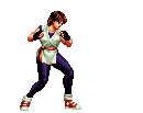 Yuri Sakazaki Doing a Enyoku Animation for KOF96.gif