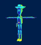 Unused Woody from KH II Final Mix