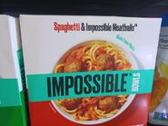 Spaghetti & Impossible Meatballs