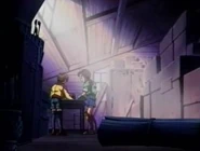 Alias and Clank finding Haruka's diary