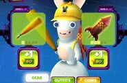 Yellow Sticker Hardhat Rabbid