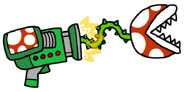 Piranha Plant Gun