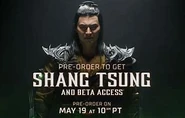 Shang Tsung preorder (MK1)