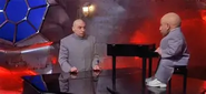 The Evils playing piano