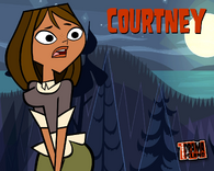 Courtney's Total Drama Island promo picture.