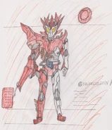 Kamen Rider Valkyrie Stronging Clay (Prototype)