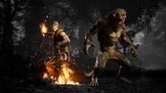 Reptile's true form with Scorpion
