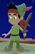 Jake as Peter Pan
