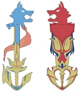 Sword of Galar Keyblade and Shield of Galar Keyblade