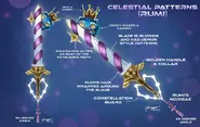 Mira's Celestial Patterns Keyblade