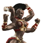 Sheeva VS pose (Armageddon)