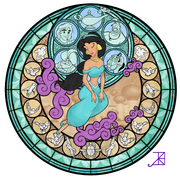 Jasmine s stained glass take2 by akili amethyst-d235scd