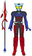 Kamen Rider OOO Sharkzilla O Combo