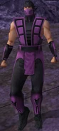 Rain in MKD Konquest wearing his UMK3 outfit