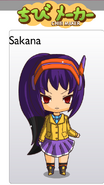 Sakana's "evil" original mascot