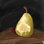 Pearto official art of her being dead.