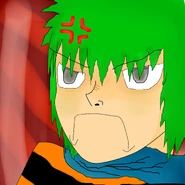 Aodewa: " ¿¡Quien se comio mi comida....!? >:[ "