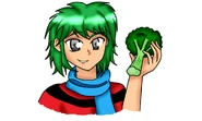 Aodewa con su brocoli :V (Hecho por Historycreep)