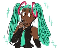 destinytomoon's first drawing of Mina